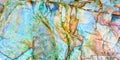 Colourful sedimentary rocks formed by the accumulation of sediments Ã¢â¬â natural rock layers backgrounds, patterns and textures -